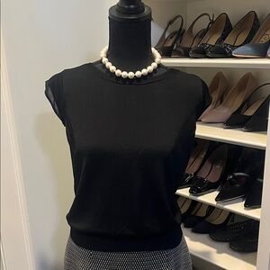 Ann Taylor Classic Black Blouse